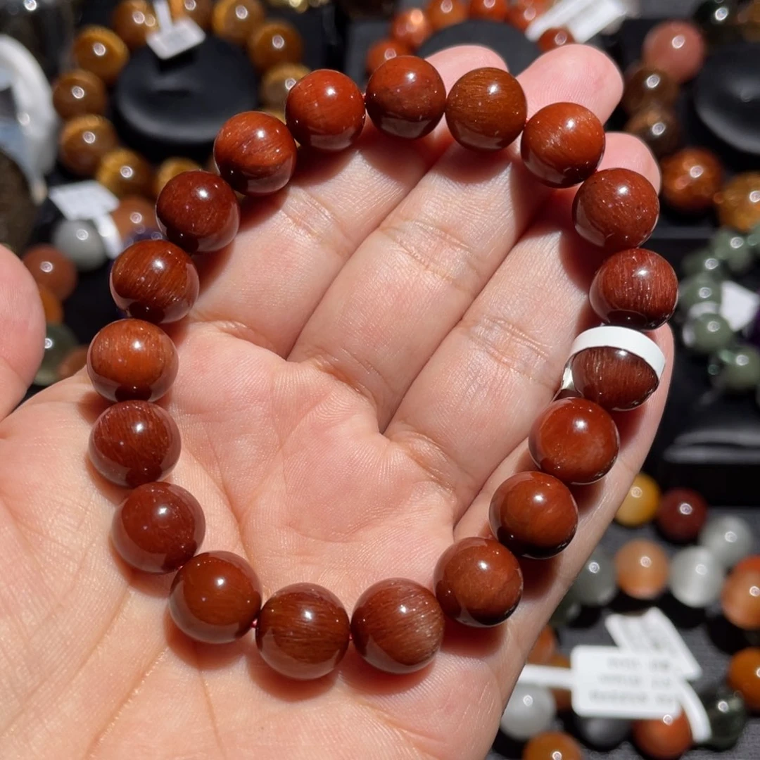 水晶手链未镶嵌红发晶10.5mm