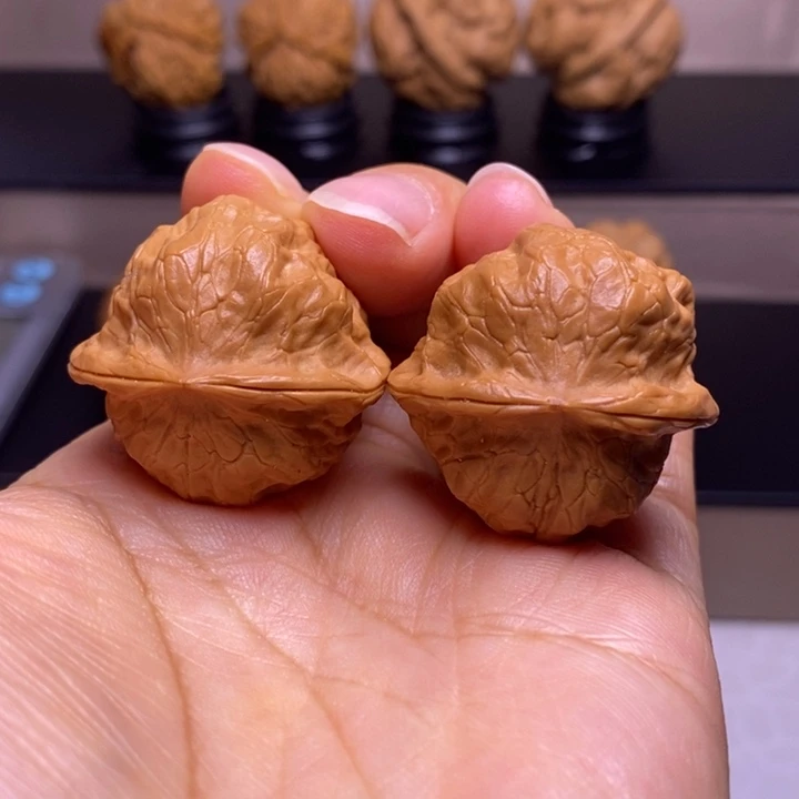 文玩核桃把件芭蕉扇27