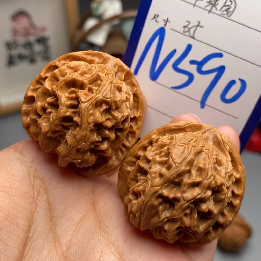 吊坠文玩核桃苹果园35