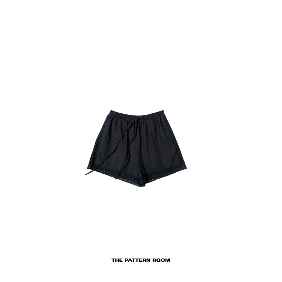 The pattern room | 可持续时髦精致机能蕾丝滚边短裤
