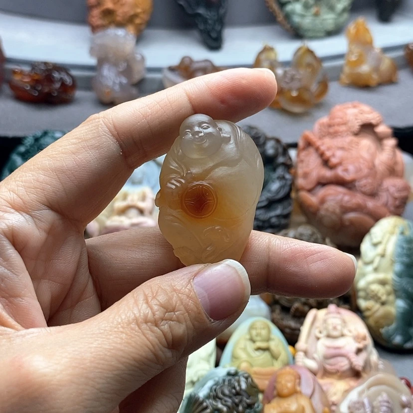 【闪购商品】未镶嵌吊坠定制玛瑙