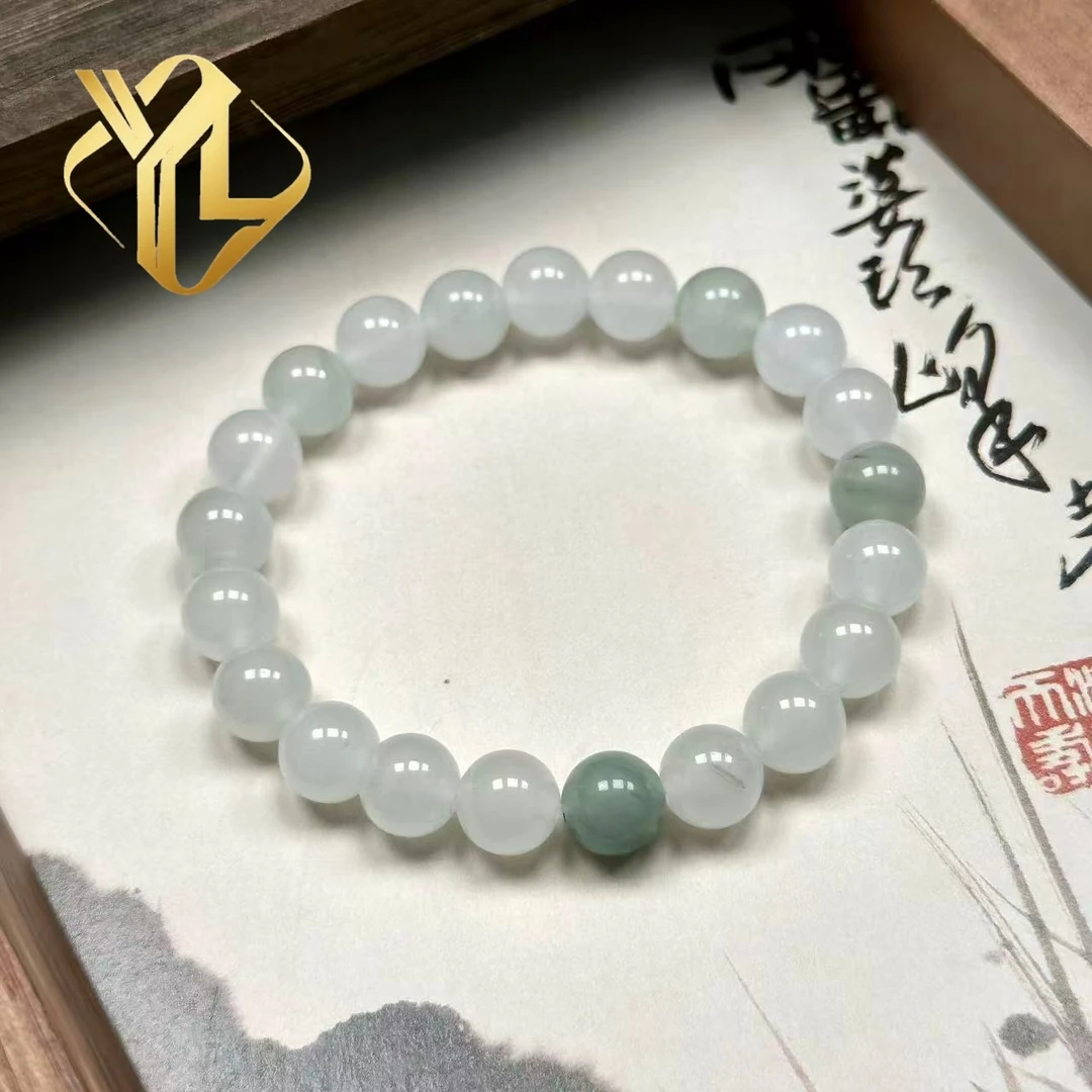 国风天山翠简约女式小珠飘花手链