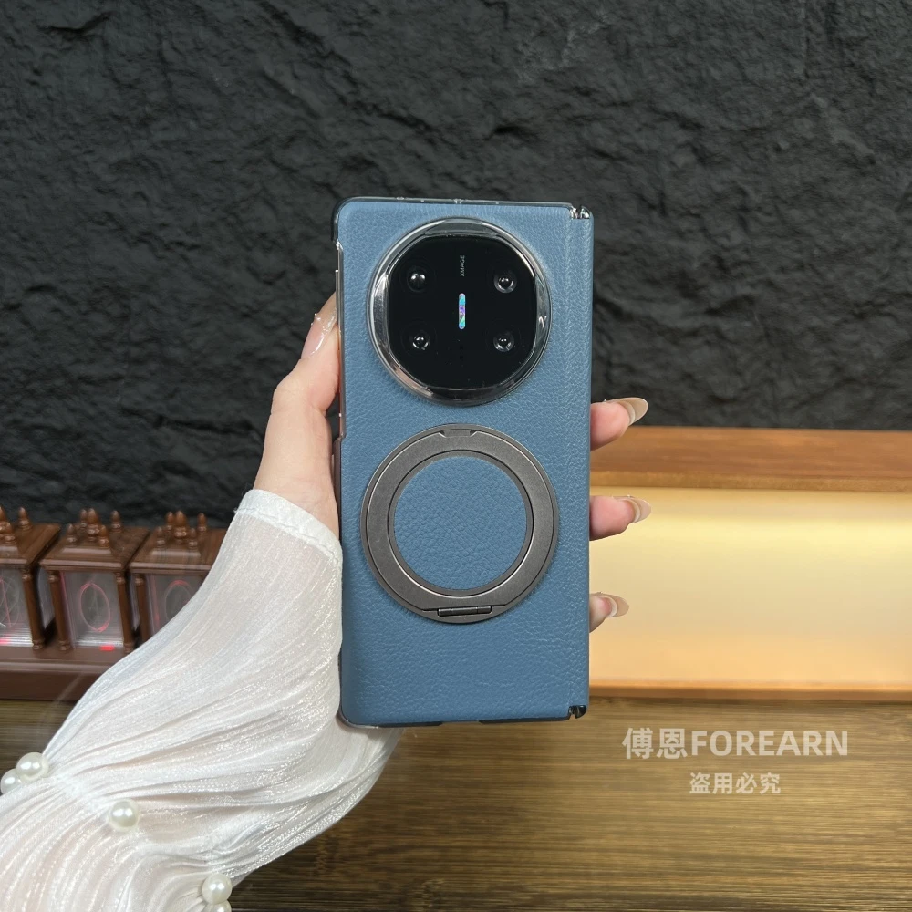 适用于华为matex6手机壳折叠屏x6磁吸支架典藏版新款超薄中轴后壳