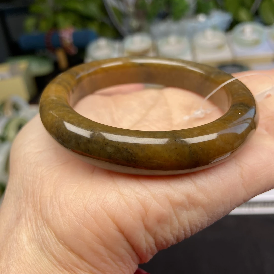 天然和田玉糖青花58圈