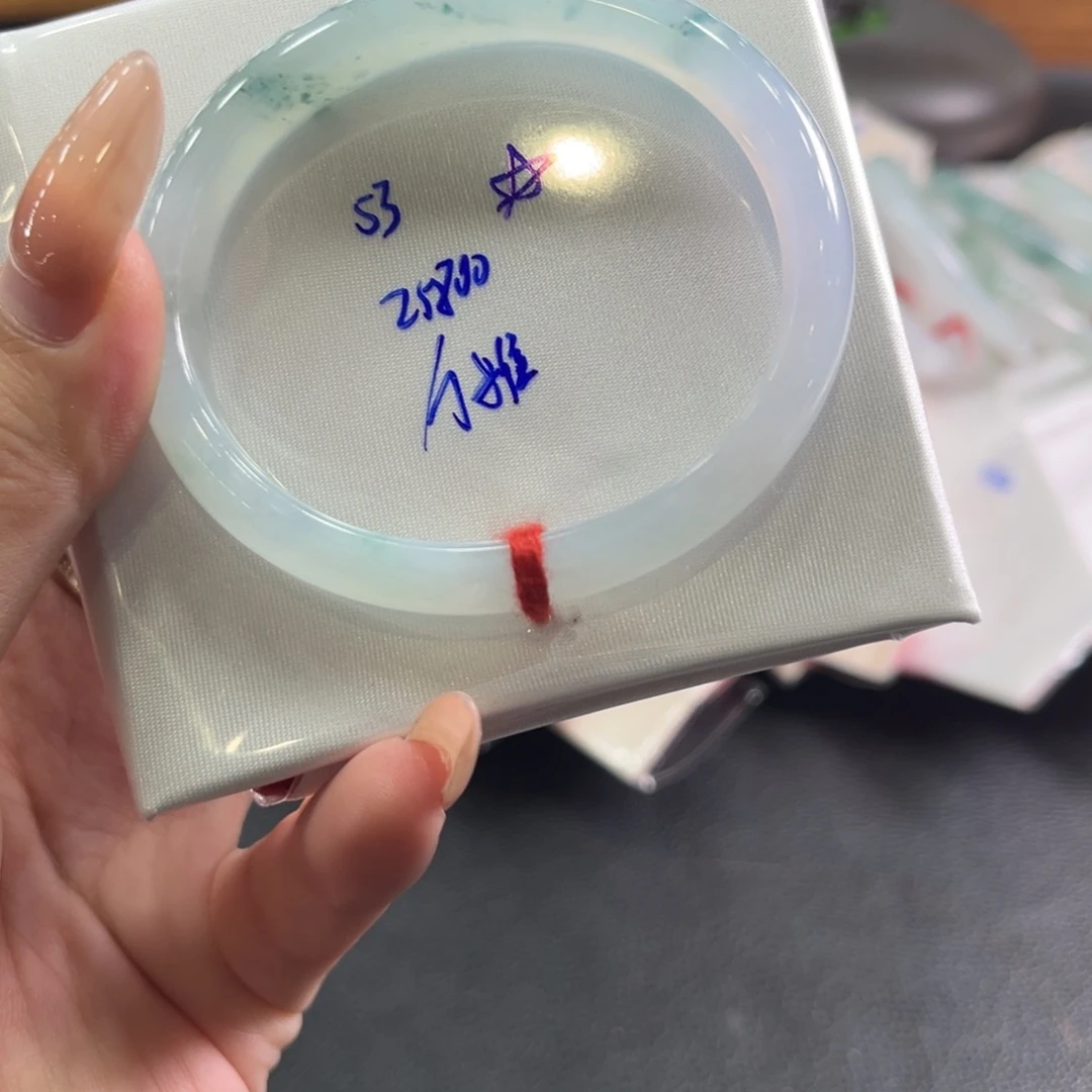 翡翠未镶嵌手镯53贵妃力推