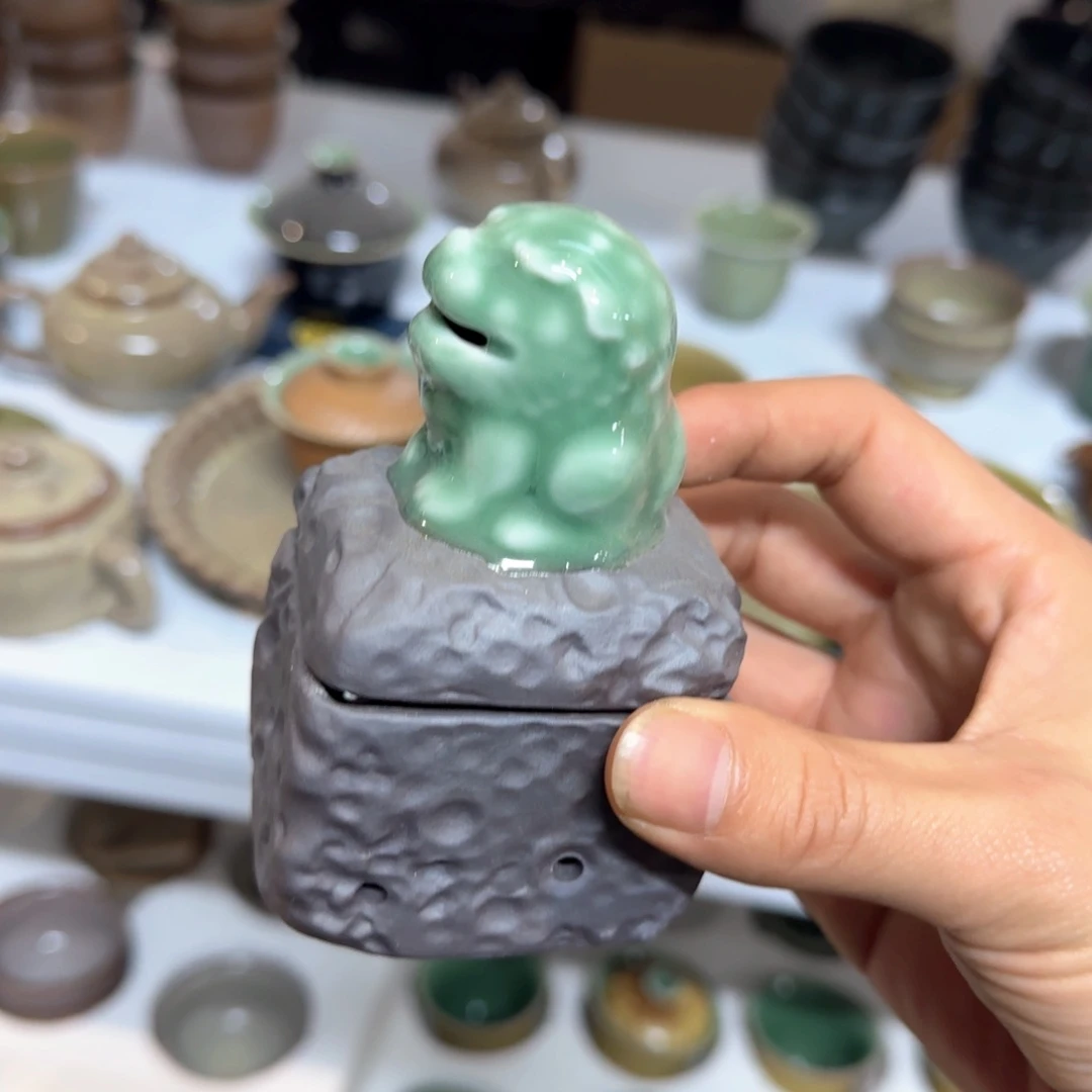 小金茶具青瓷茶器