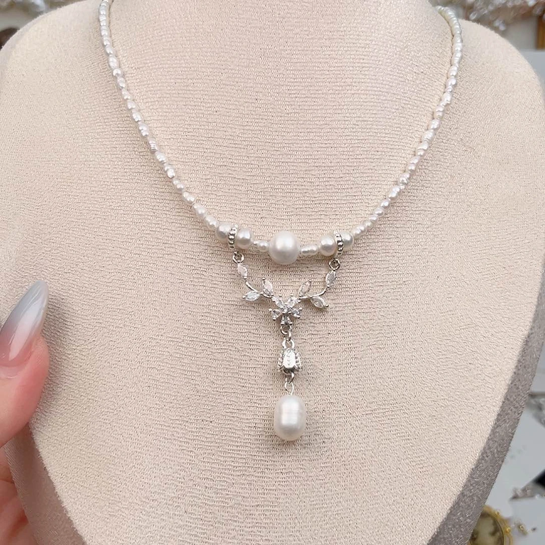 未镶嵌淡水珍珠耳饰