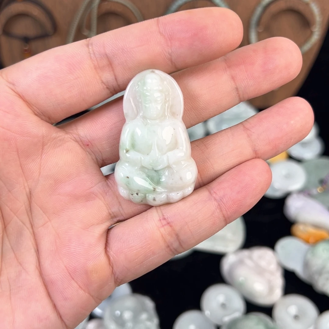 翡翠未镶嵌颈饰多样性发其一 天然A货翡翠0052