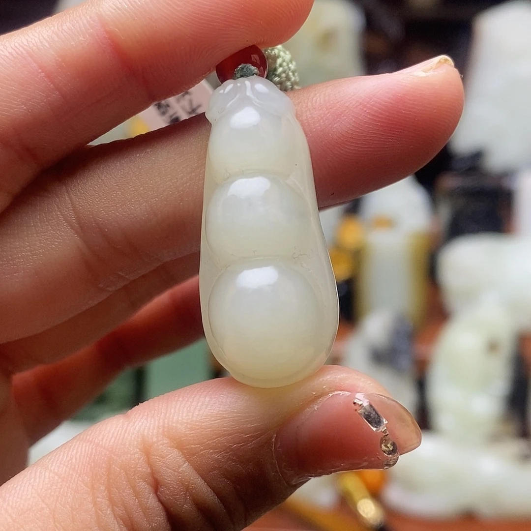 和田玉1未镶嵌吊坠