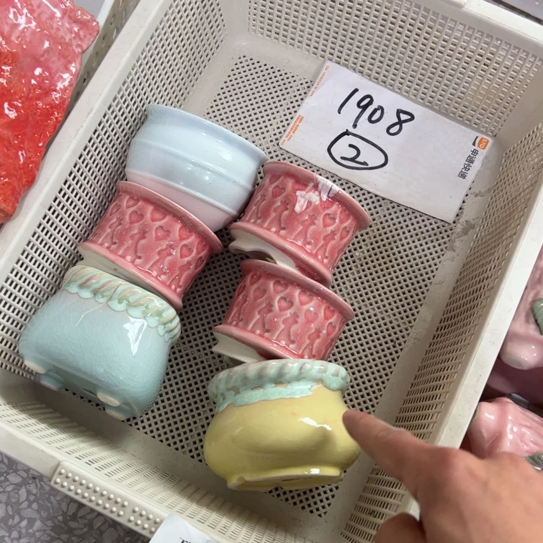 陶瓷陶瓷多肉花盆@@1908