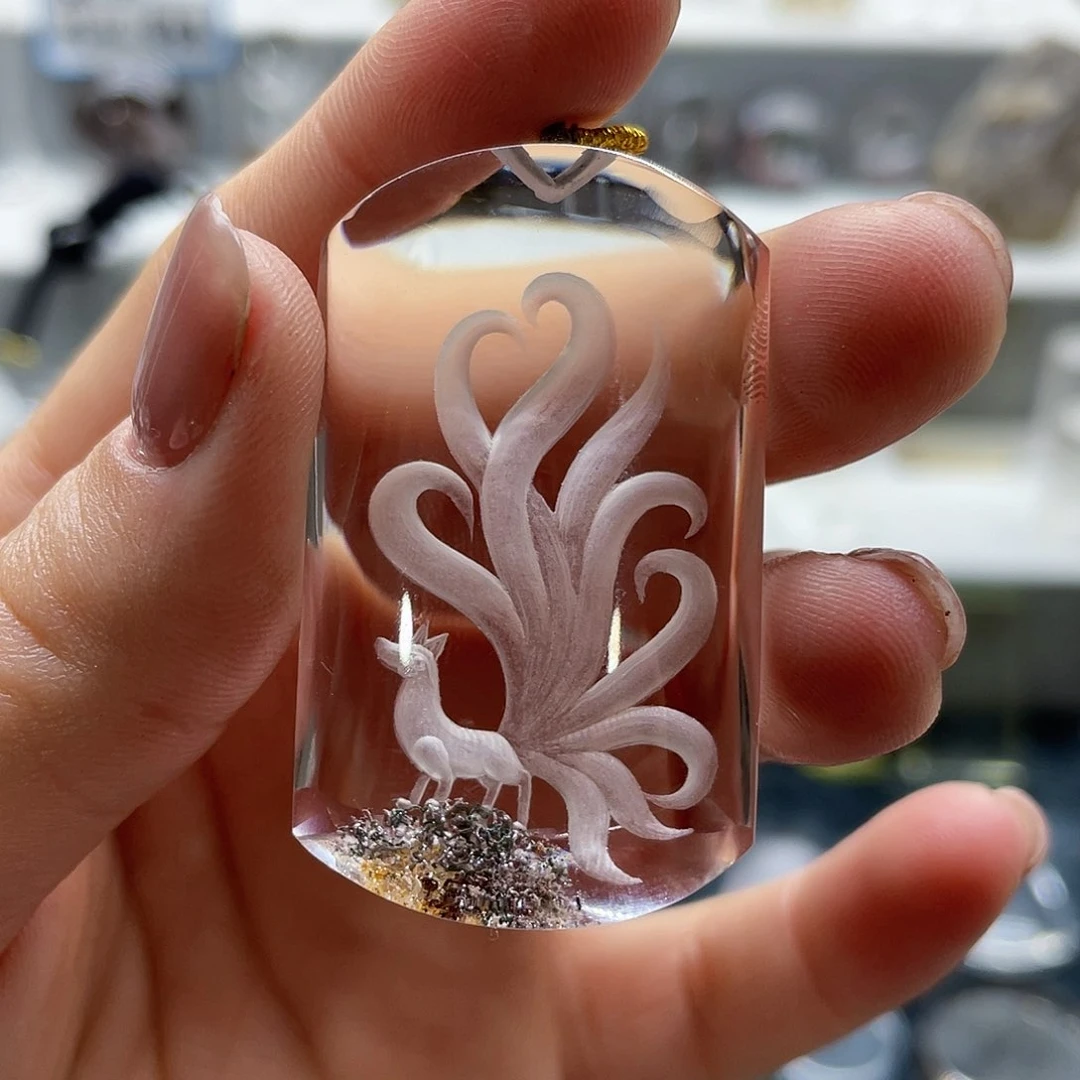 水晶颈饰未镶嵌水晶