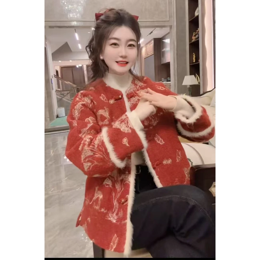 『 新年刺绣A』简约设计百搭时尚高品质厚款羽绒服109