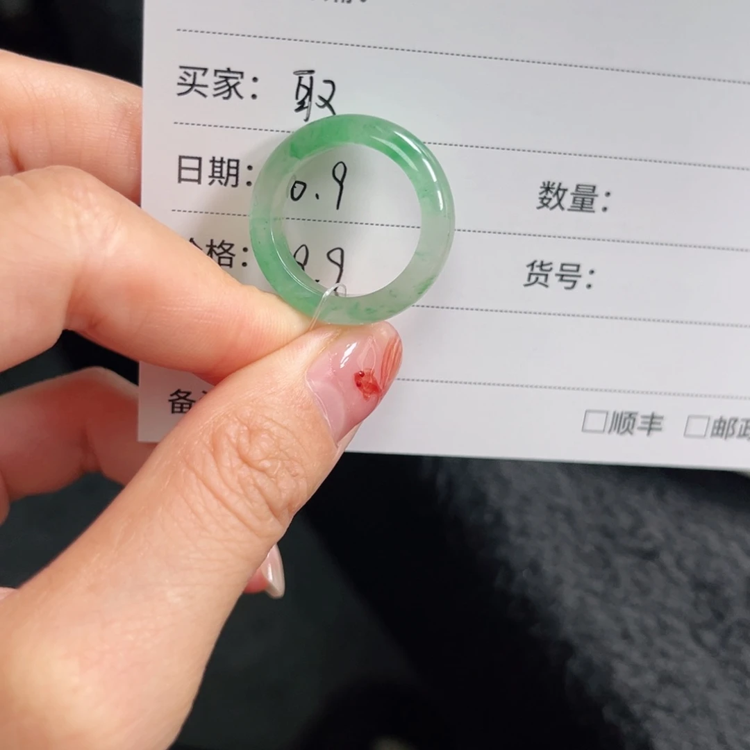 未镶嵌石英质玉戒圈取***?