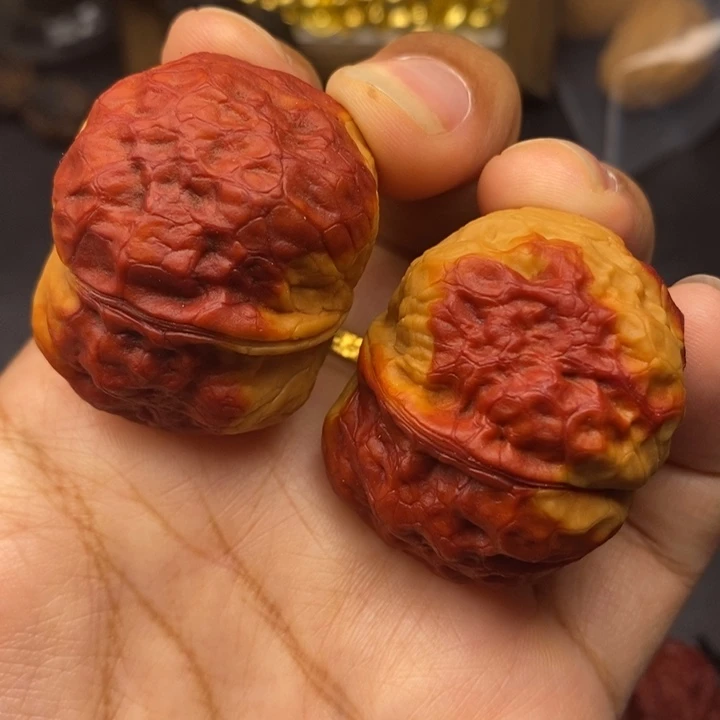 把件文玩核桃39尺方尊金蟾