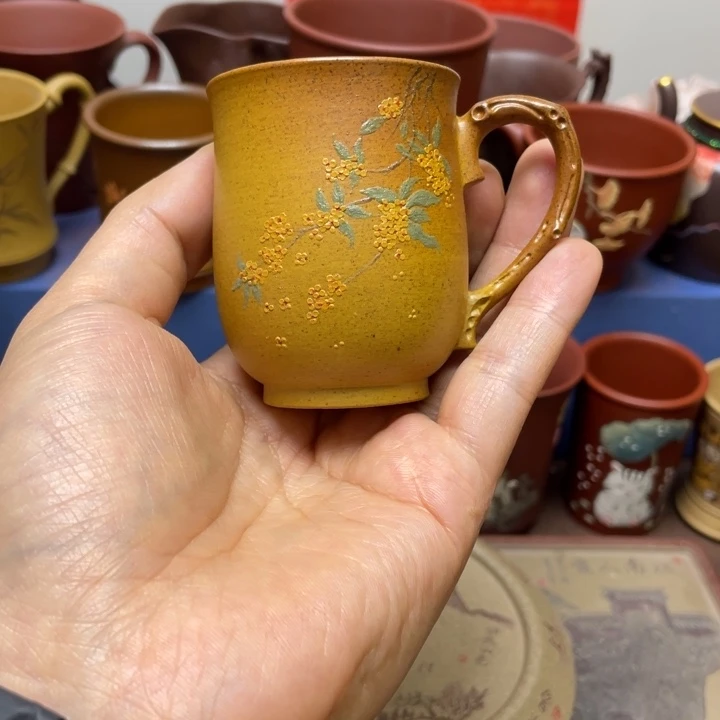 紫砂茶杯紫砂主人杯