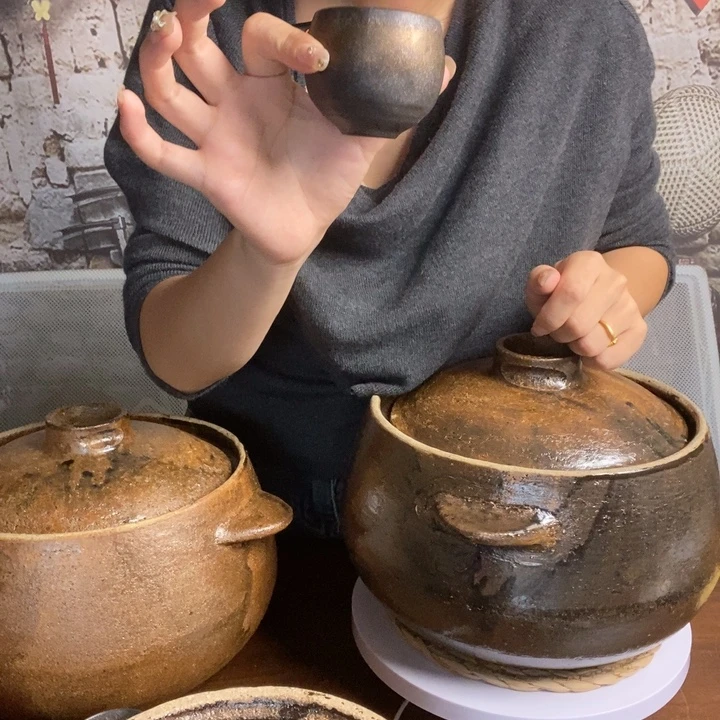 琉璃手工艺品新品试用杯子 纯陶土杯子