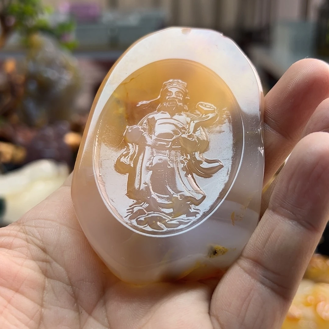 玛瑙/玉髓未镶嵌吊坠(不含链)