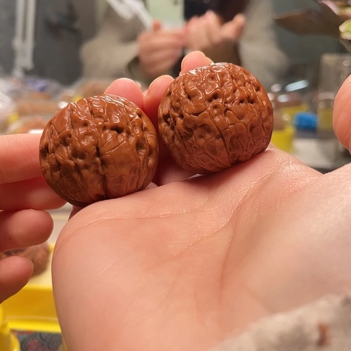 文玩核桃吊坠甲骨文36全