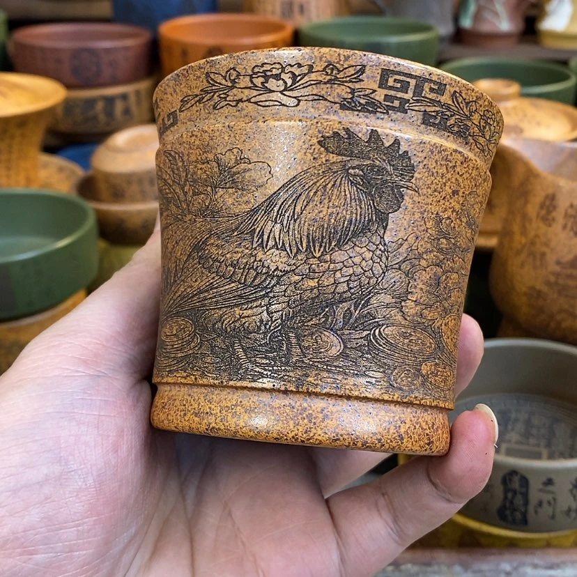 【闪购商品】紫砂杯子宜兴全手工紫砂杯