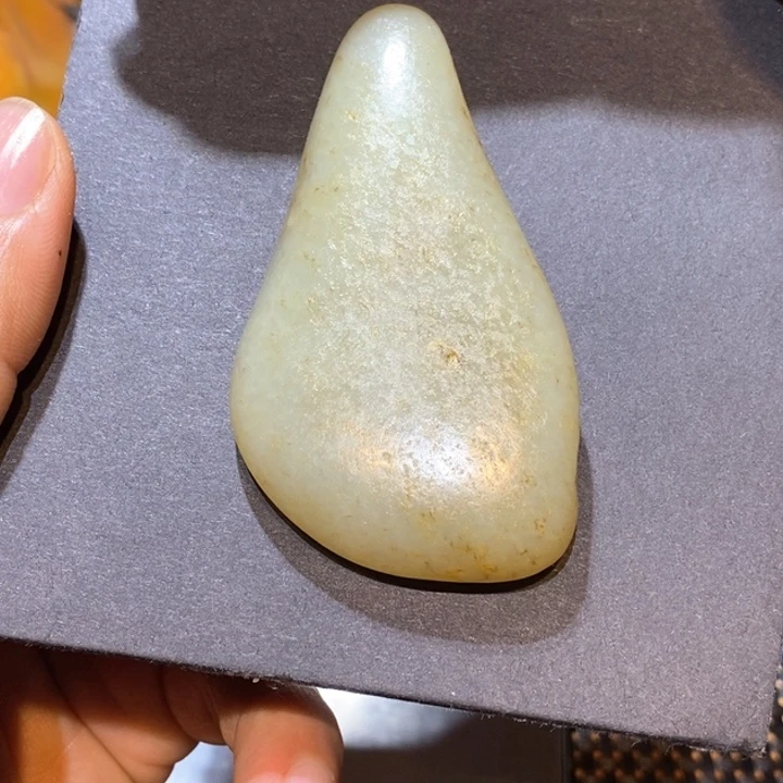 和田玉未镶嵌吊坠(不含链)月****习