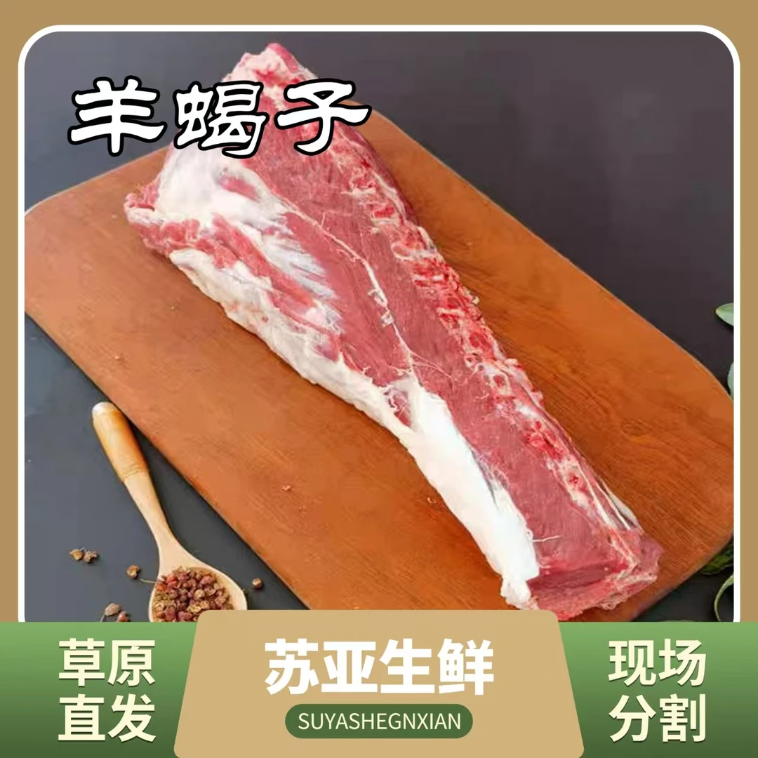 羊蝎子内蒙古草原散养溜达羊