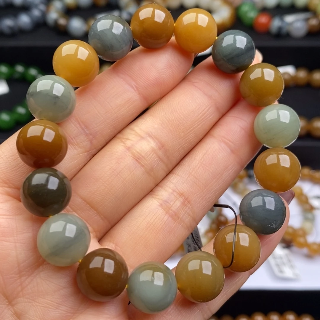 和田玉未镶嵌手串