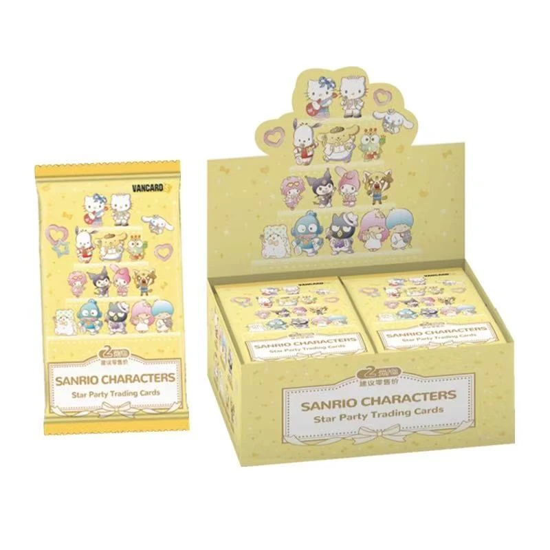 【吃吃】万画云游三丽鸥家族萌星派对收藏卡牌2y-盲盒直播代拆卡