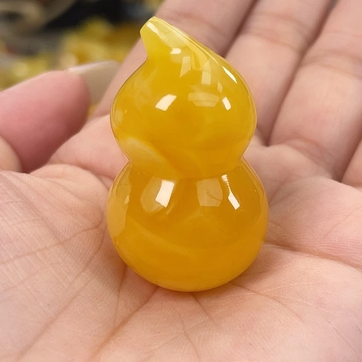琥珀未镶嵌珠宝奇石琥珀h34