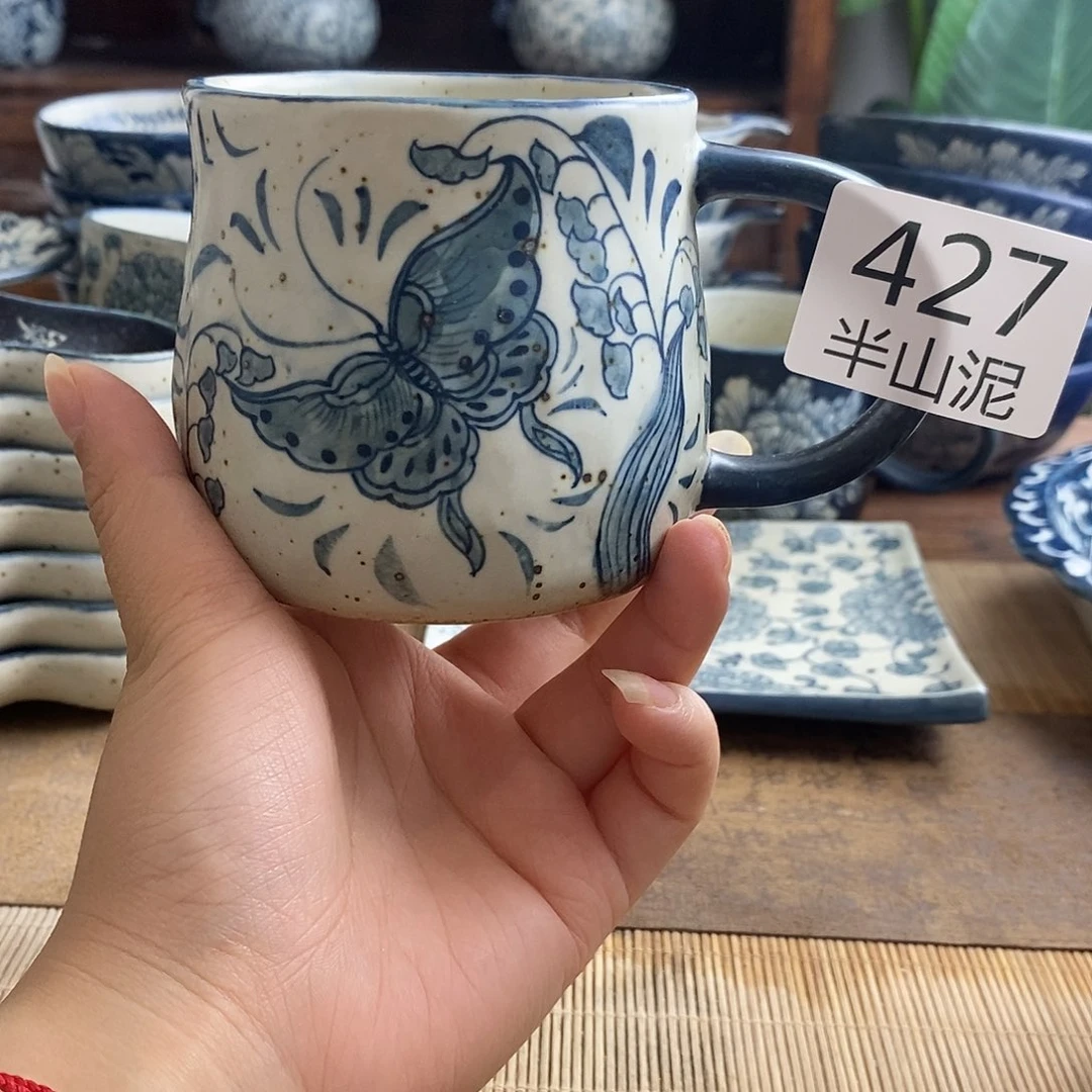 手工手绘青花陶瓷