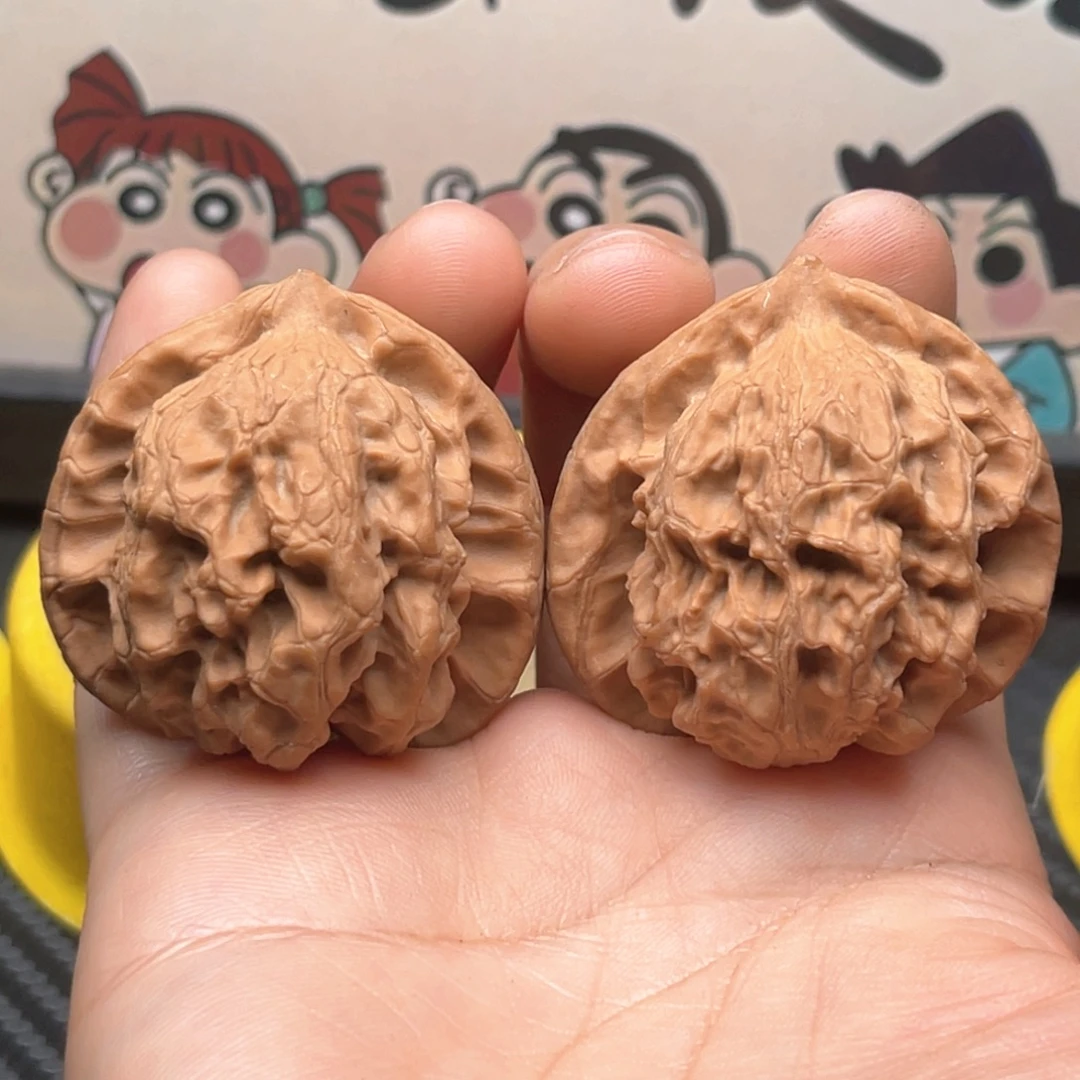 吊坠文玩核桃42梨木台