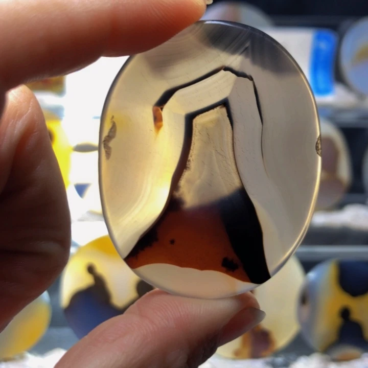 合金玛瑙/玉髓珠宝奇石38