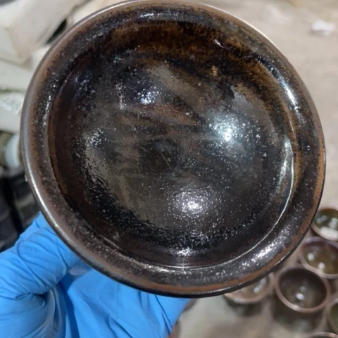 茶盏建阳建盏微瑕官帽