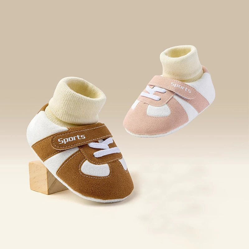 婴儿鞋袜春秋季0-1岁软底步前鞋防掉男女宝宝鞋子6-12个月新生儿9
