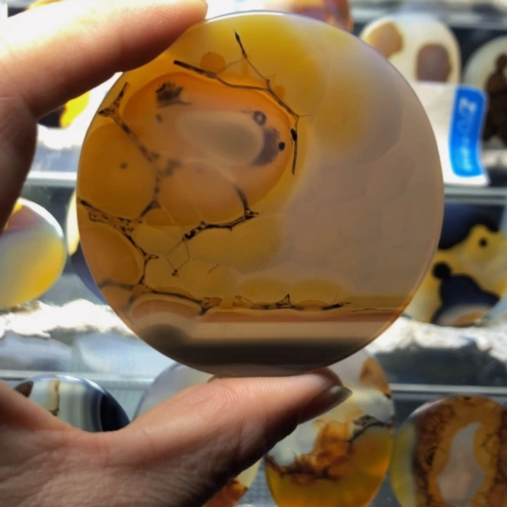 合金玛瑙/玉髓珠宝奇石48