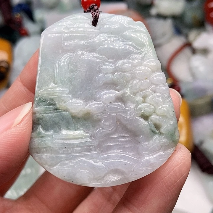 未镶嵌挂件翡翠q