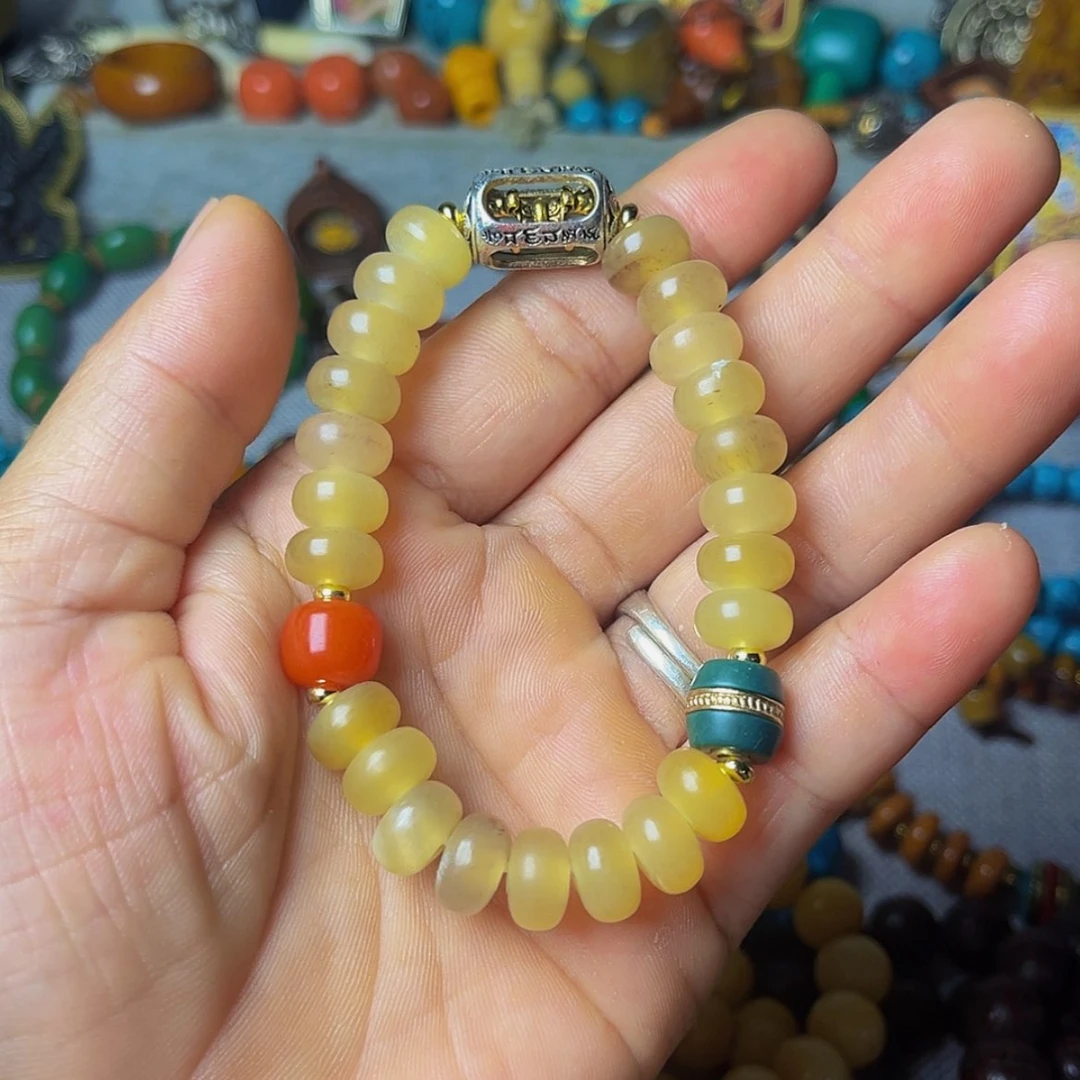 【闪购商品】颈饰玻璃普提手串/普提108