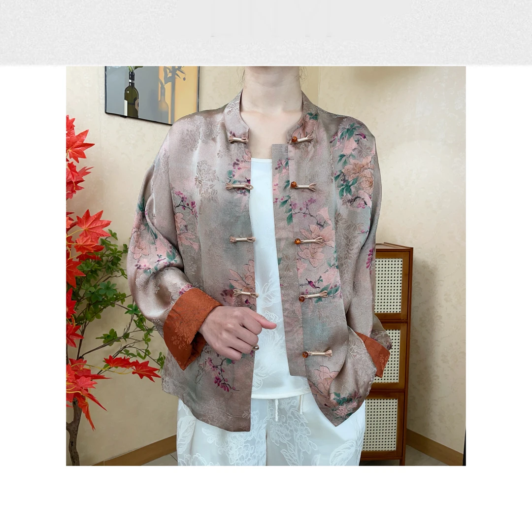 655 新款中式国风时尚洋气显瘦休闲外套