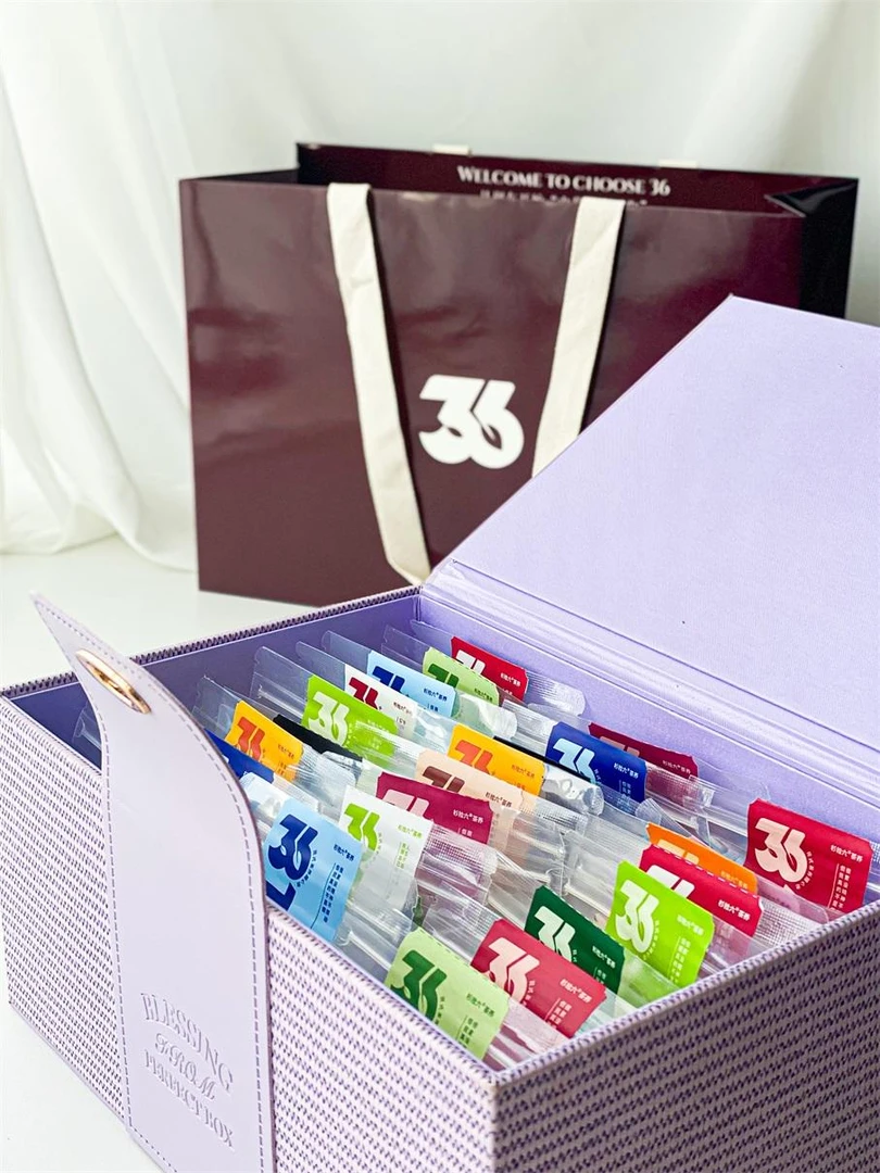 花茶礼盒口味多样每天换着喝