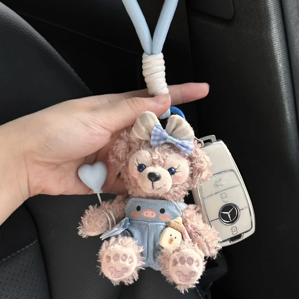 2025新款可爱雪莉玫小熊少女心包包挂件钥匙扣