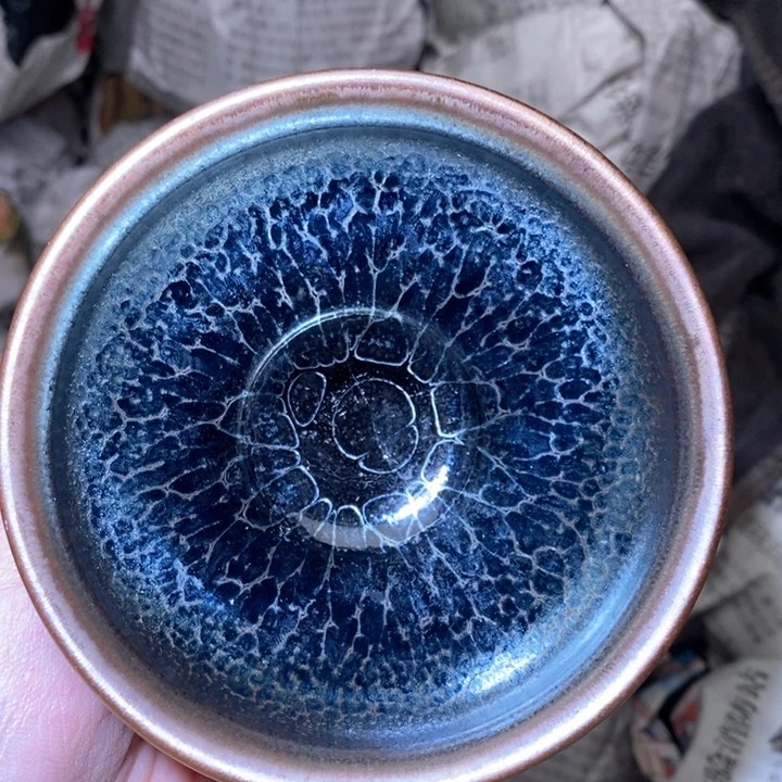 茶盏微瑕，建盏主人杯，介意勿拍