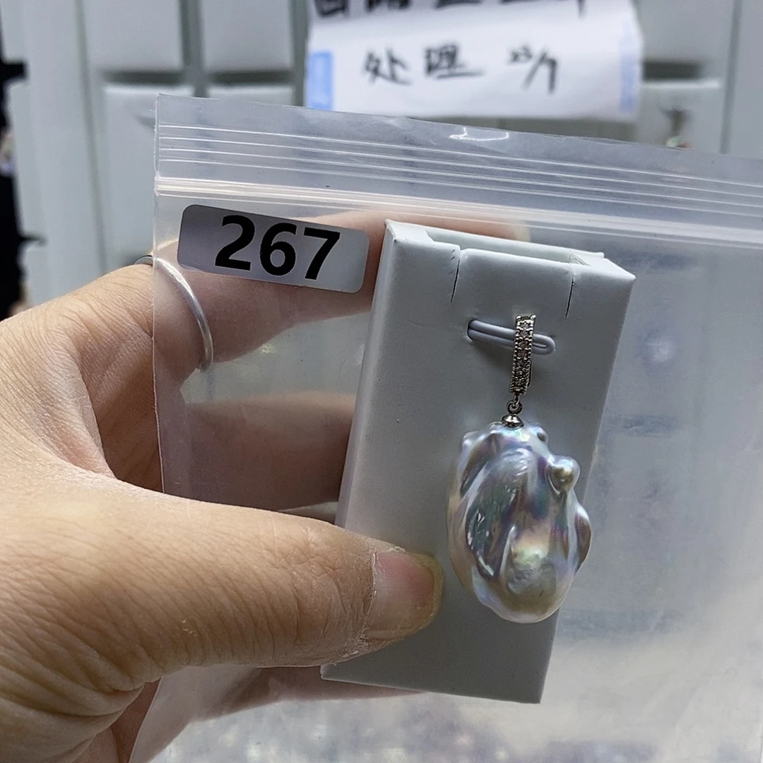 颈饰合金淡水珍珠