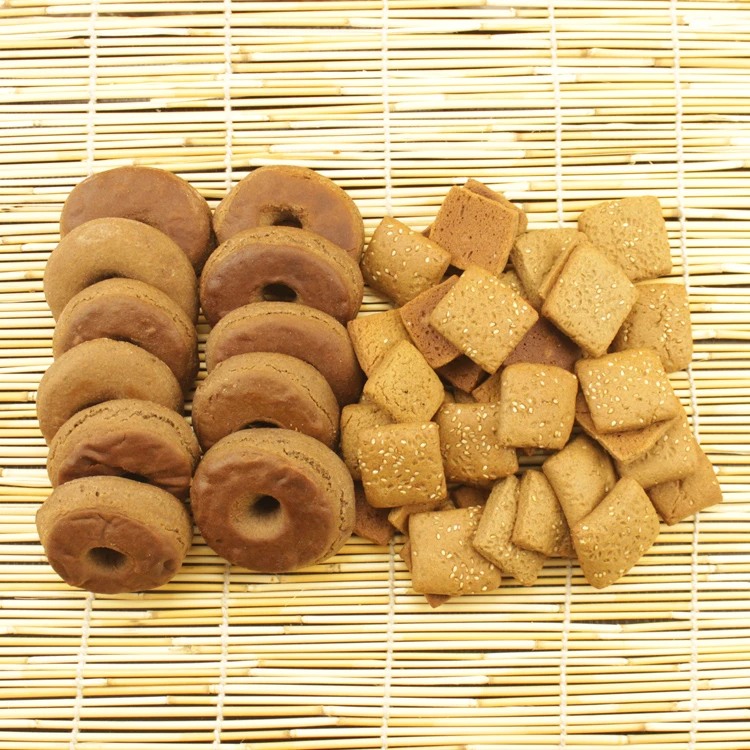 老式传统糕点 粗粮荞麦 全麦眼饽饽炉果双拼混搭各一斤