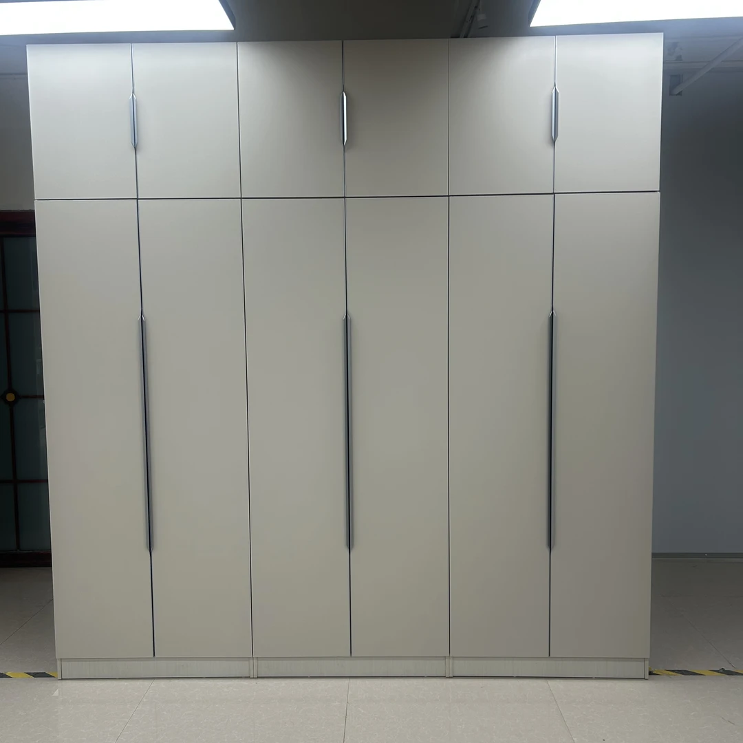 实木衣柜杉木卧室衣柜板中式到顶中古风大小户型ENF级环保大衣橱