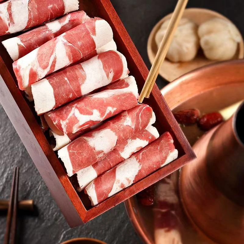 【顺丰包邮到手5斤】雪花肥牛5斤调理合成牛肉卷新鲜火锅食材冷冻发