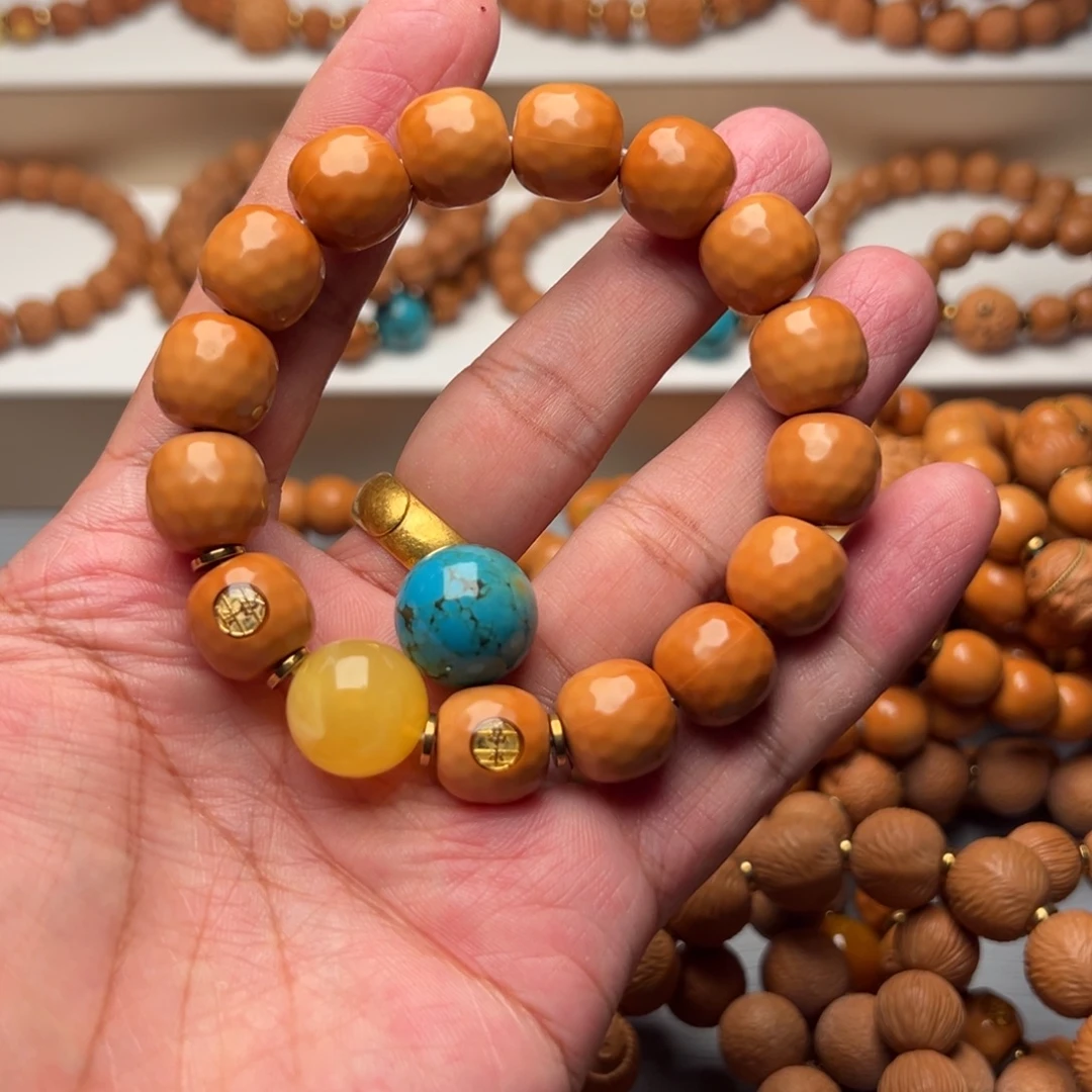 এ***༊手串猴头核桃钻面