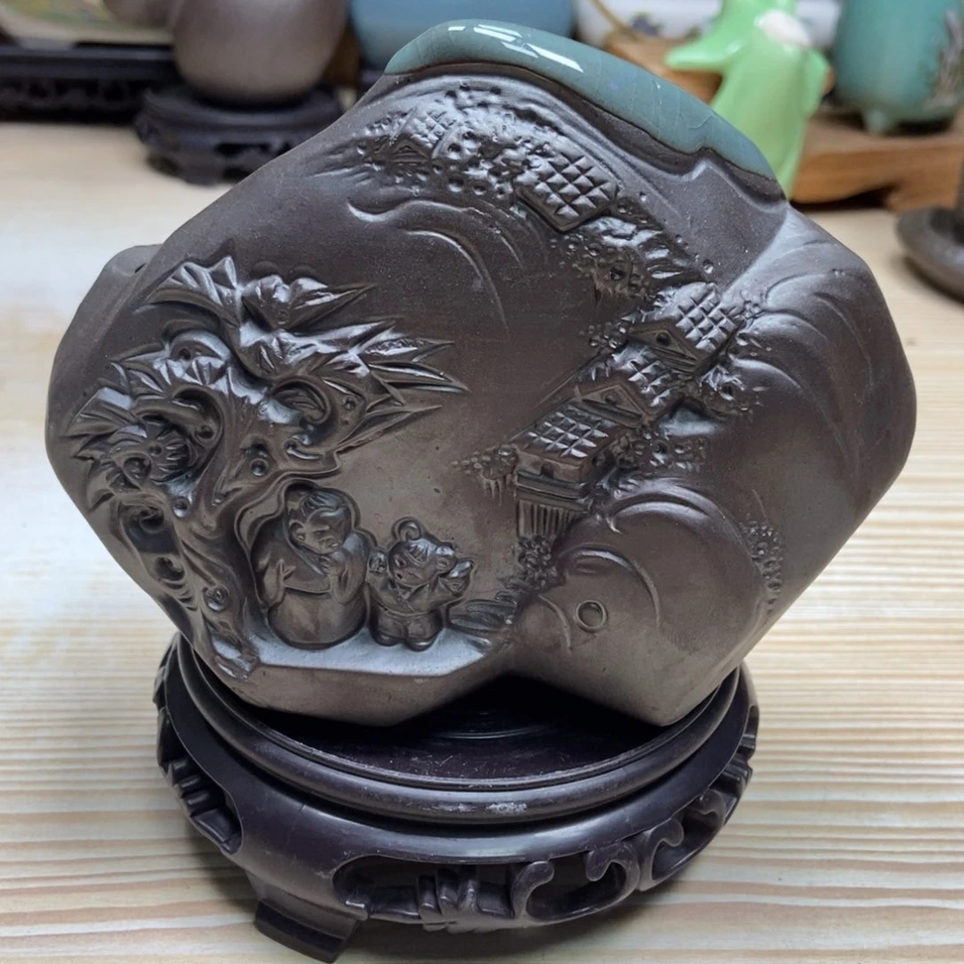 瓷片陶瓷花盆陶瓷艺术