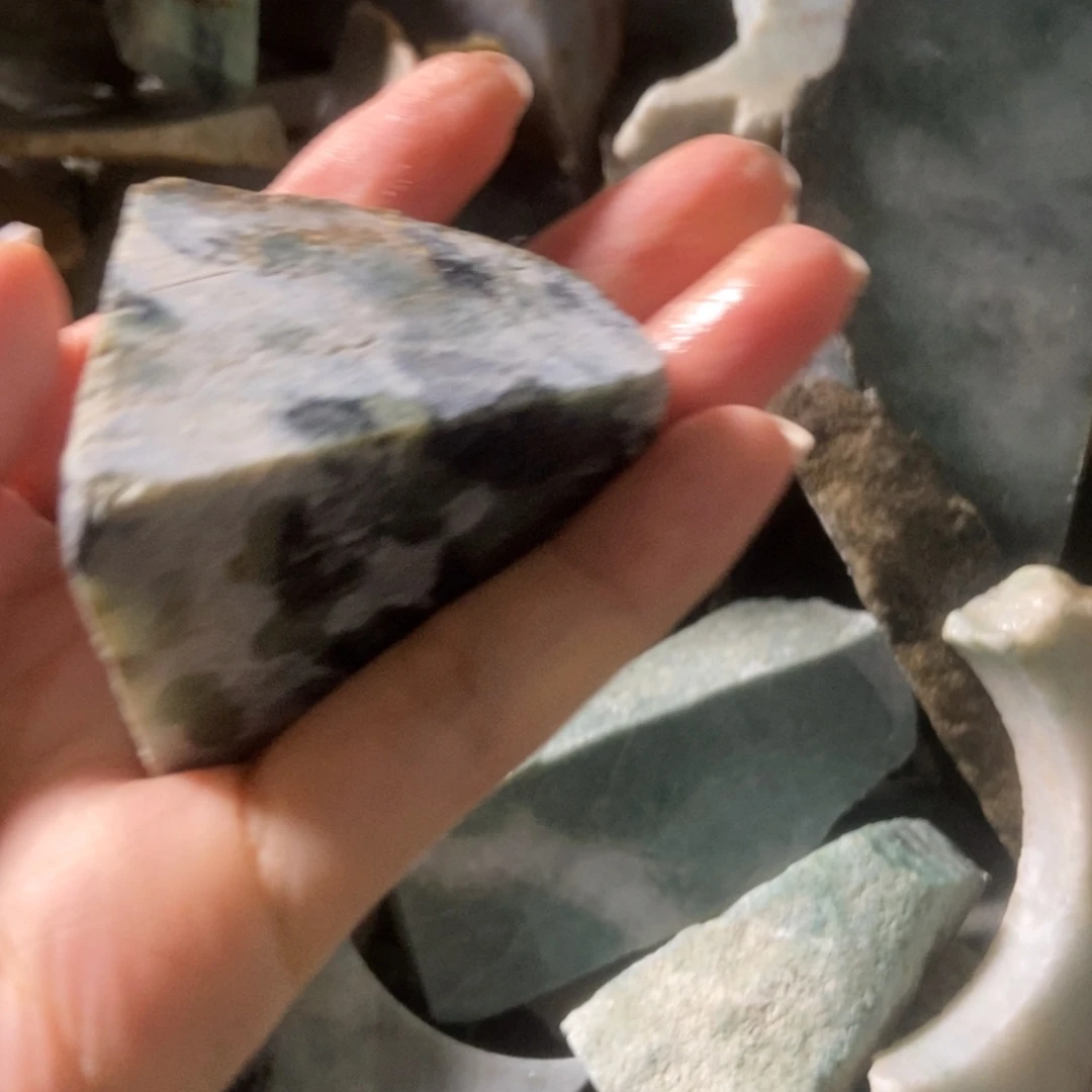 翡翠未镶嵌挂件天然翡翠