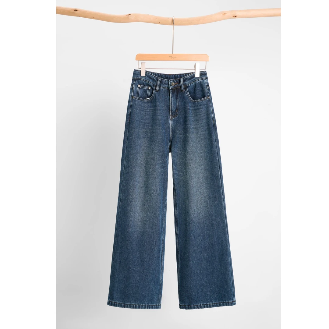 片断2025冬季新款加绒加厚牛仔裤251149628K21