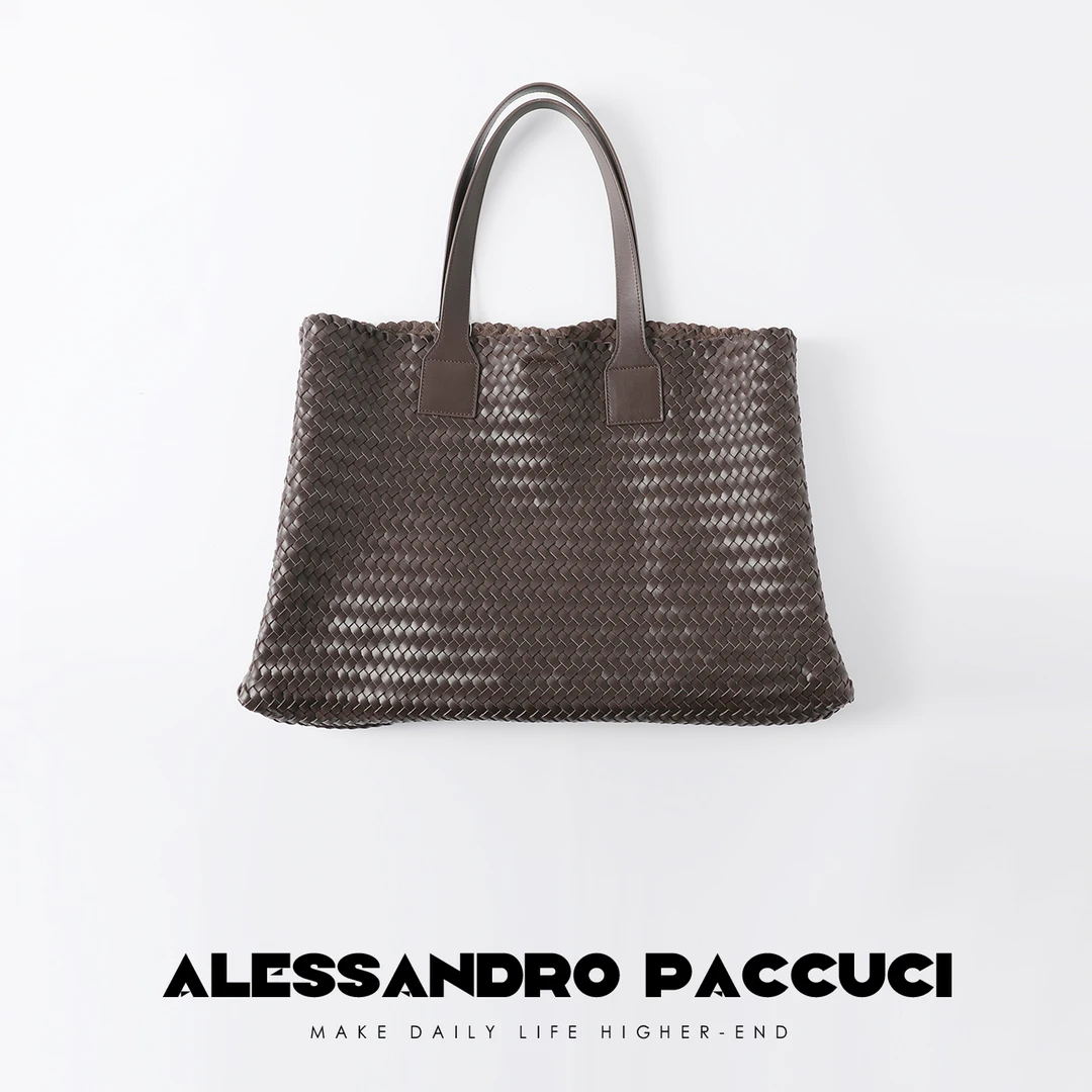 【孤品特价不退换】洛哥20927X 头层牛皮 手工编织高雅手提包