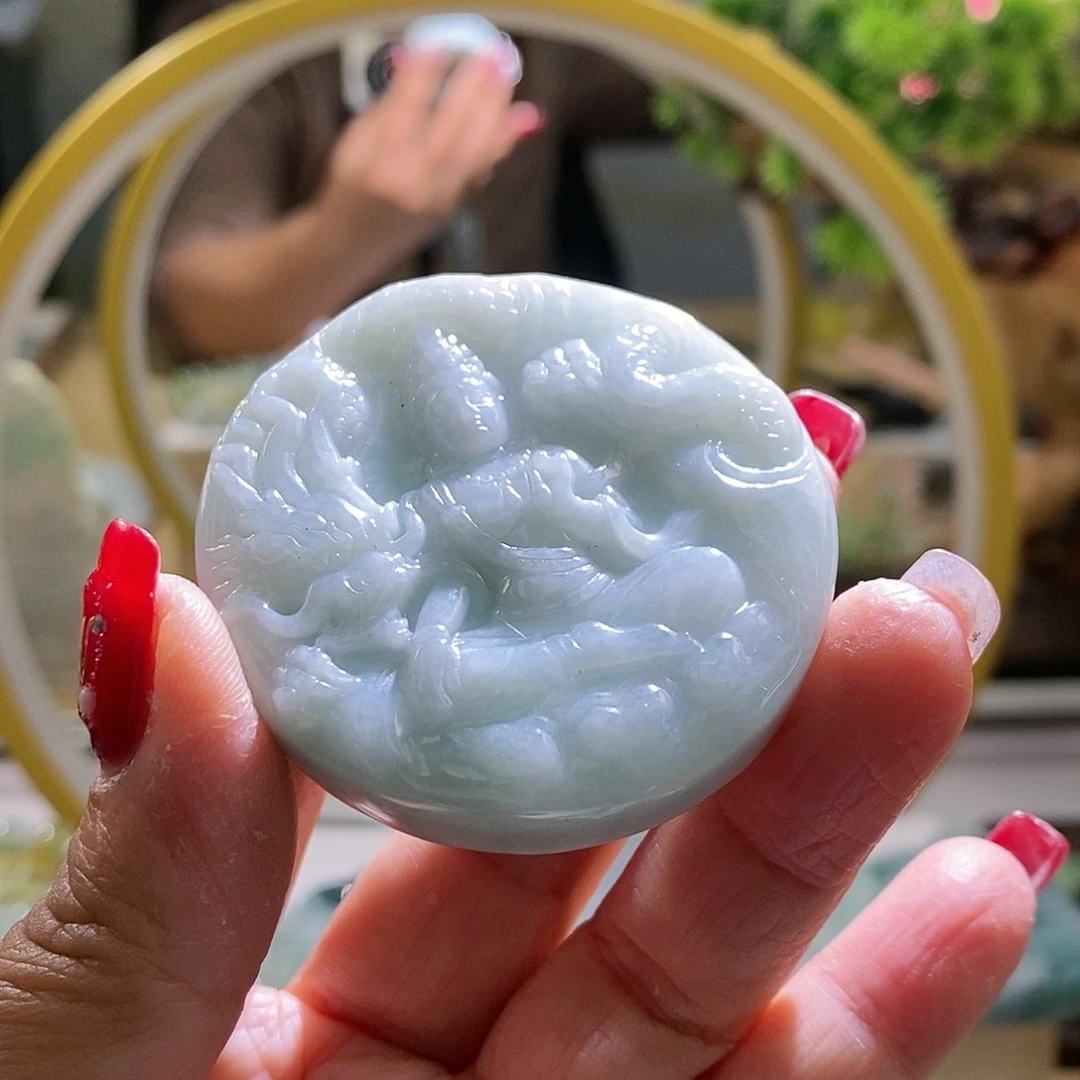 【闪购商品】翡翠颈饰未镶嵌观音